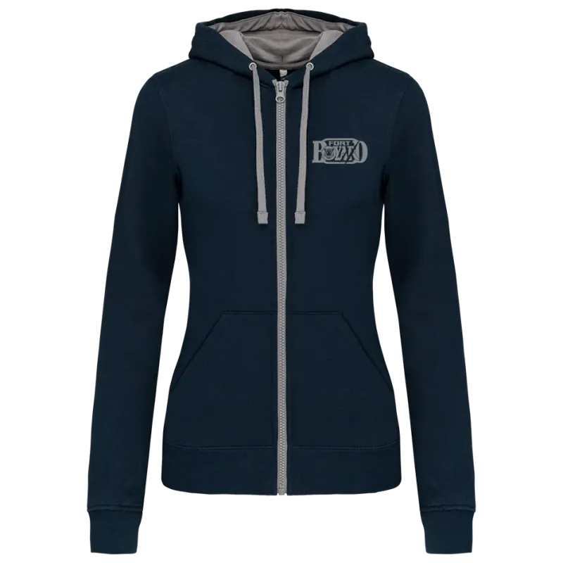 Sweat zippé capuche Femme Fort Boyard