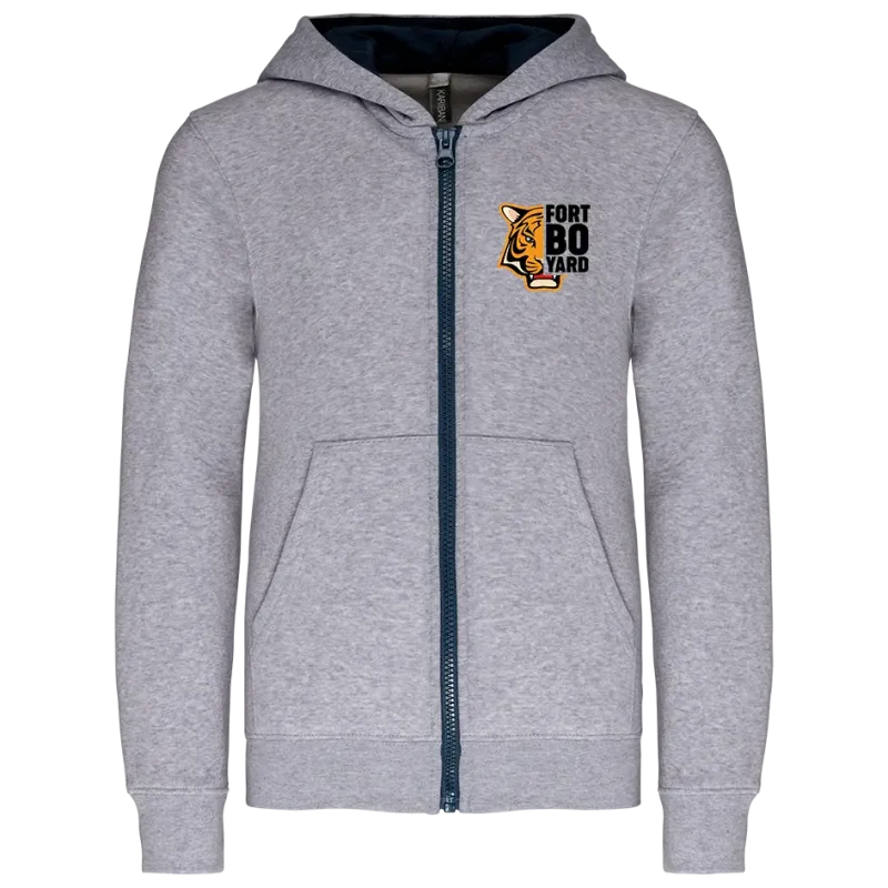 Sweat zippé capuche Enfant Fort Boyard