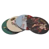 Lot de 4 Sous-verres souple et non absorbant Fort Boyard