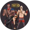 Lot de 4 Sous-verres souple et non absorbant Fort Boyard