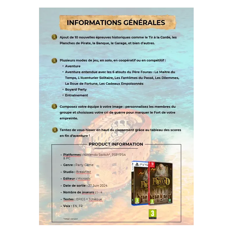 Fort Boyard Nintendo Switch