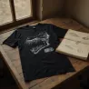 Tee Shirt Bio Homme  Squelette dinosaure Halloween Fort Boyard