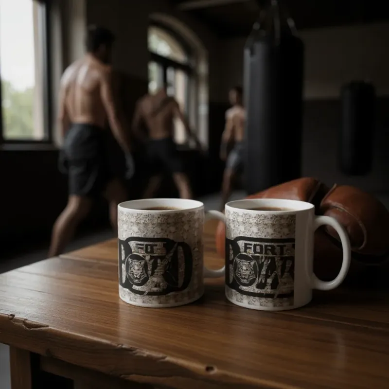 Mug céramique Squelette Halloween Fort Boyard