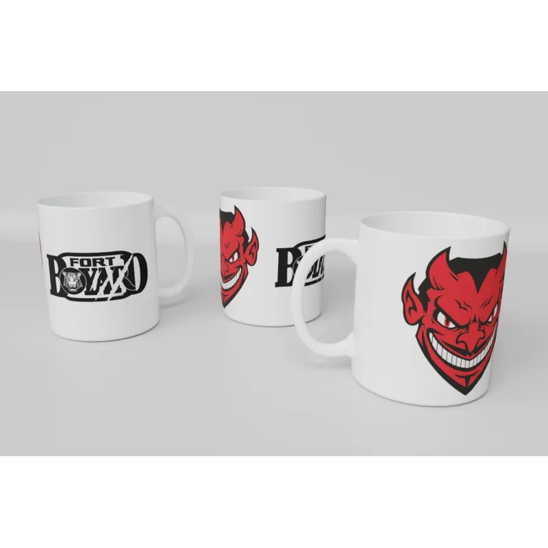 Mug céramique Tête de diable Halloween Fort Boyard