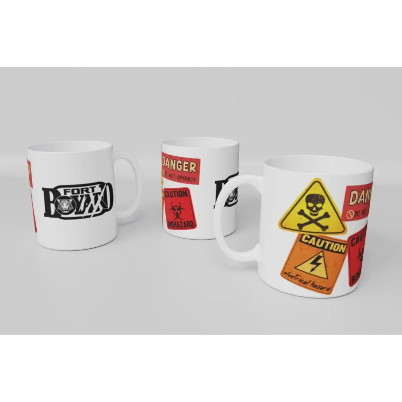 Mug céramique Danger Halloween Fort Boyard