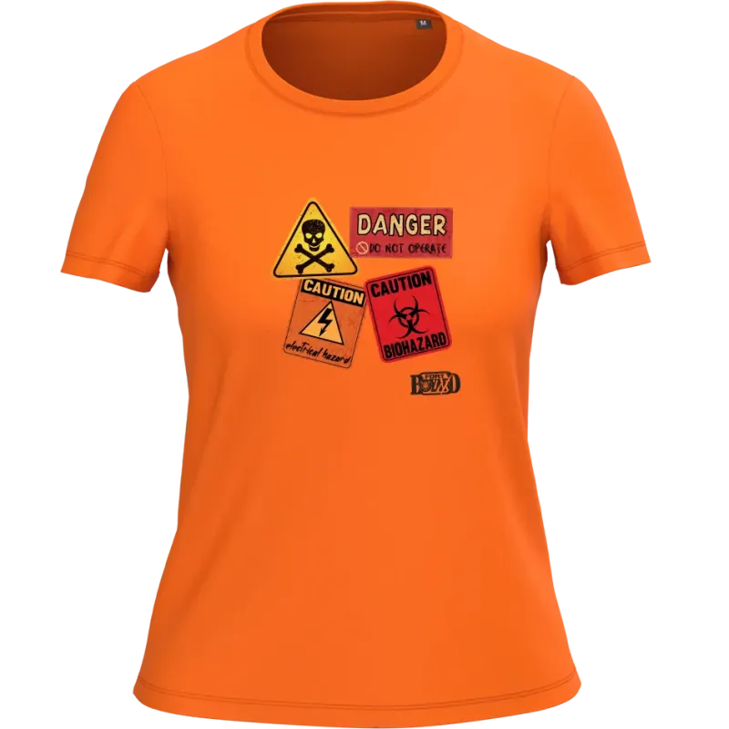 Tee Shirt Bio Femme Danger Halloween Fort Boyard