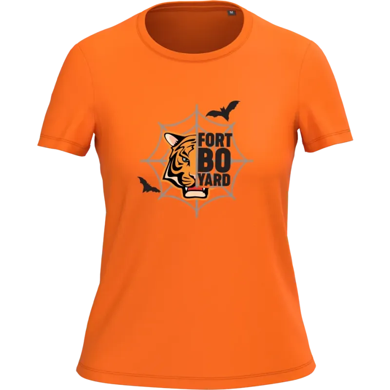 Tee Shirt Bio Femme Tête de tigre Halloween Fort Boyard
