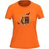 Tee Shirt Bio Femme Tête de tigre Halloween Fort Boyard