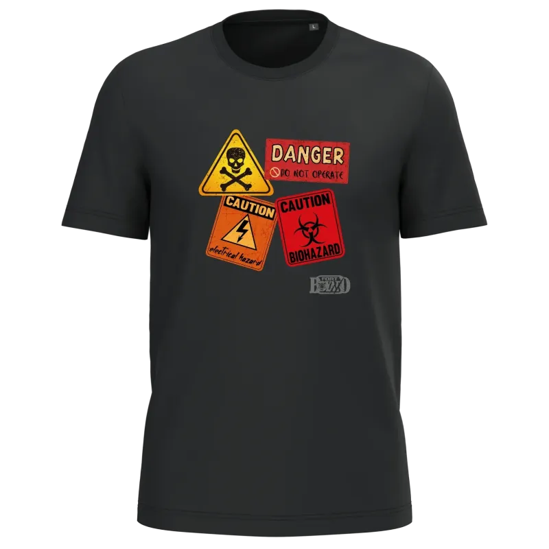 Tee Shirt Bio Enfant Danger Halloween Fort Boyard