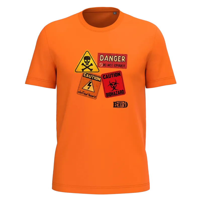 Tee Shirt Bio Enfant Danger Halloween Fort Boyard