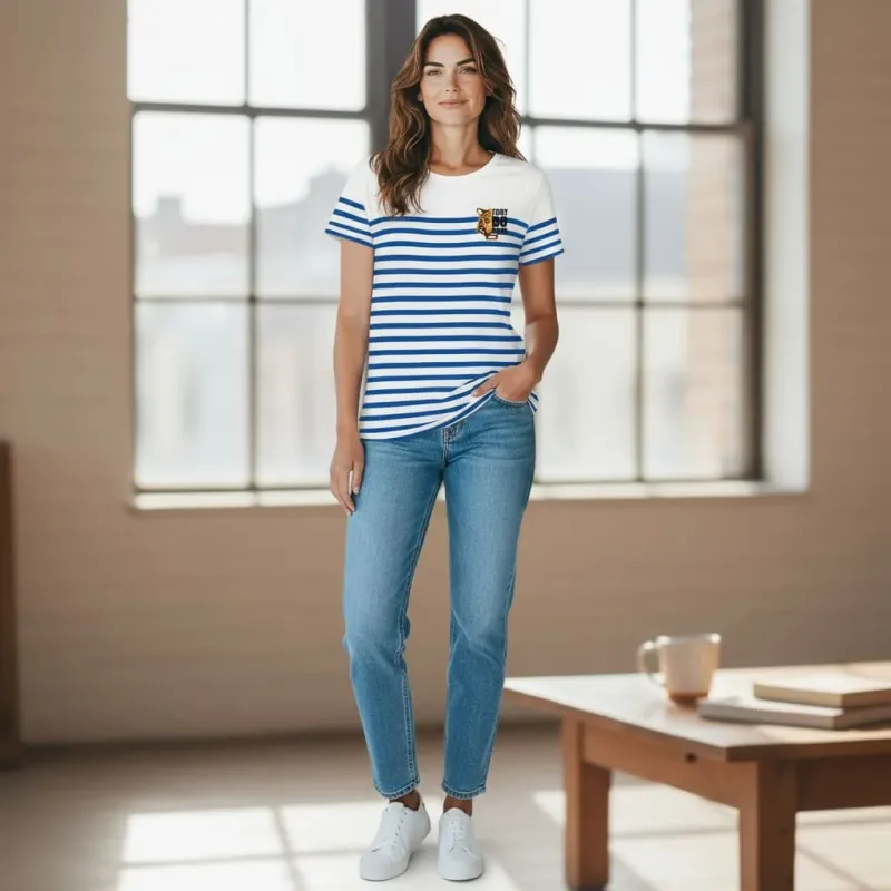 Tee shirt Bio marin Femme Fort Boyard