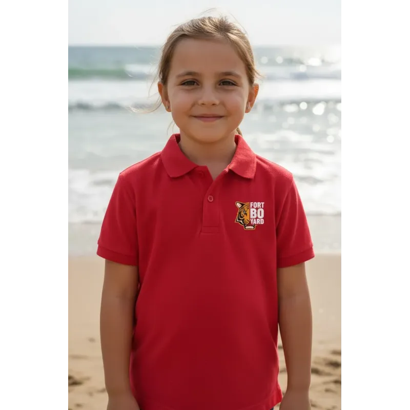 Polo Bio manches courtes Enfant Fort Boyard