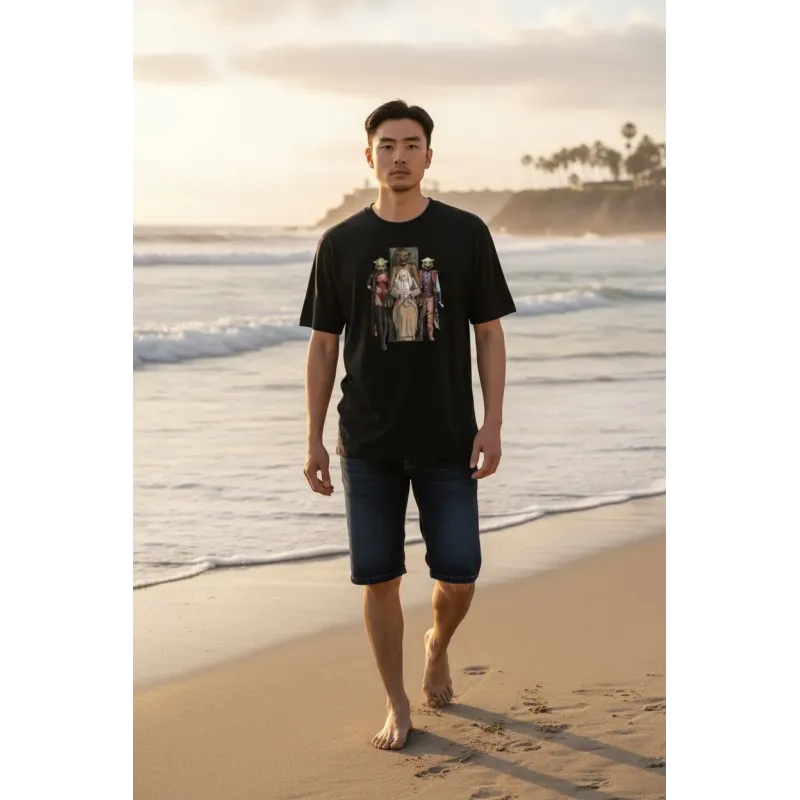 Tee Shirt Bio Homme Père Fouras & Maîtres du Temps Fort Boyard