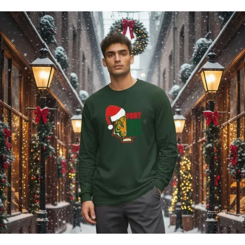 Tee shirt de Noël manches longues Homme Fort Boyard