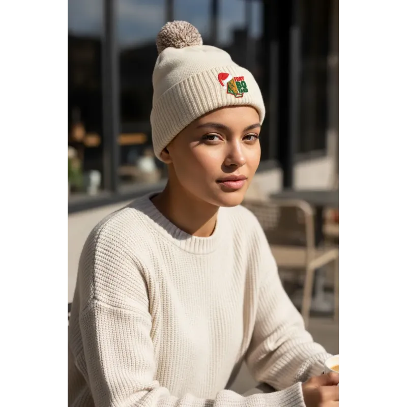 Bonnet pompon de Noël Fort Boyard