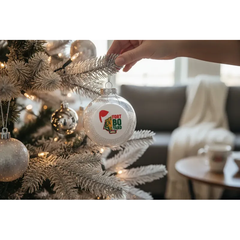 Boule de Noël Ø8 cm Fort Boyard