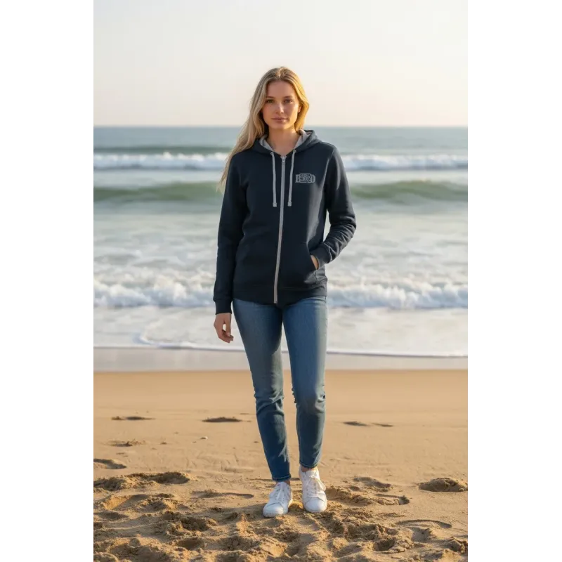 Sweat zippé capuche Femme Fort Boyard