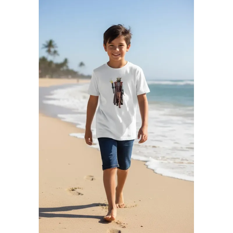 Tee Shirt Bio Enfant Maître du Temps Fort Boyard