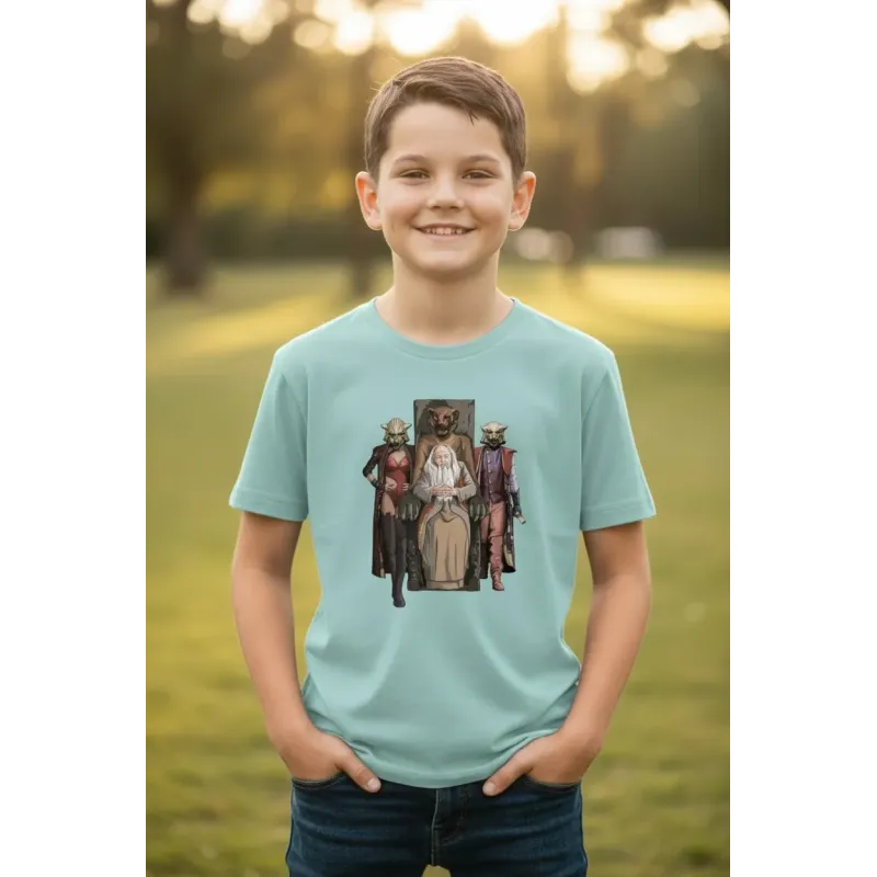Tee Shirt Bio Enfant Père Fouras & Maîtres du Temps Fort Boyard