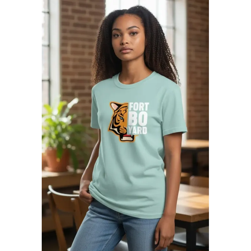 Tee Shirt Bio Femme Tête de tigre Fort Boyard