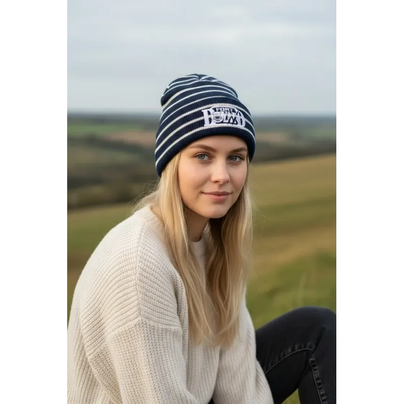 Bonnet rayé recyclé Fort Boyard