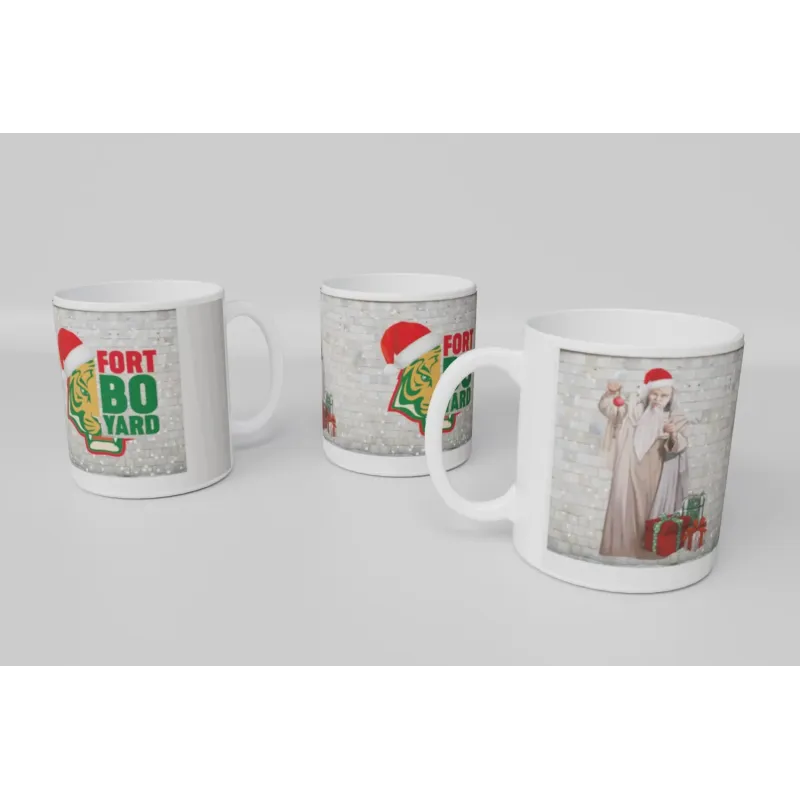Mug céramique de Noël Père Fouras Fort Boyard