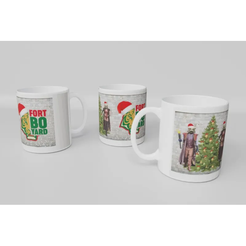 Mug céramique de Noël Les Maîtres du temps Fort Boyard